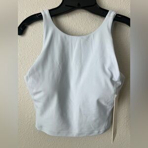 Lululemon High Neck Tank Starch Blue